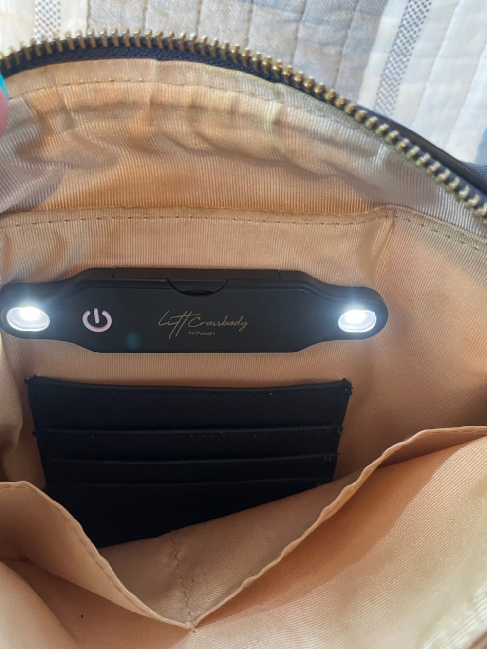 Litt Crossbody bag by PurseN Women's Crossbody Bag - 💡 light inside bag 😊